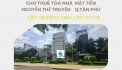 CHÍNH CHỦ- Cho thuê TÒA nhà  Mặt Tiền NB Tân Sơn Nhì 216m2, 5Lầu+ST-NGANG 12M